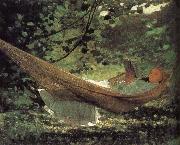 Winslow Homer Sunshine under the tree oil painting artist